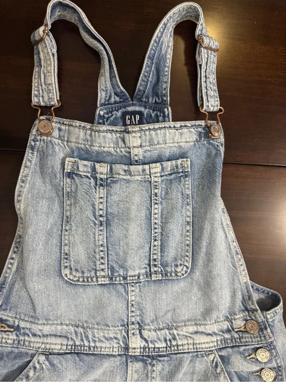 GAP Denim Light Blue Overalls